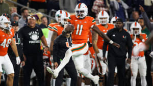 Quarterback Miami Hurricanes